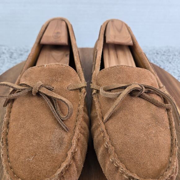 J. Crew Brown Suede Casual Lifestyle Slip On Driving Moccasin Loafer Womens 11 - Picture 7 of 14